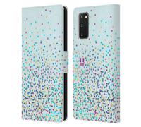 HEAD CASE DESIGNS CONFETTI CUSTODIA COVER A PORTAFOGLIO PER SAMSUNG TELEFONI 1