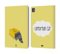 Head Case Designs Contorto Wilbur Il Gatto Custodia Portafoglio in Pelle Compatibile con Apple iPad PRO 13 M4 2024