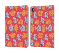 Head Case Designs Corallo Pattern Hawaiani Custodia Portafoglio in Pelle Compatibile con Apple iPad PRO 13 M4 2024