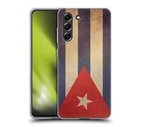 Head Case Designs Cuba Cubano Bandiere Vintage Set 3 Custodia in Gel [Protezione di Grado Militare] Compatibile con Samsung Galaxy S21 Fe 5G