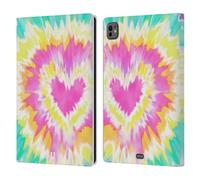 Head Case Designs Cuore Matto Colourful Love Custodia Portafoglio in Pelle Compatibile con Apple iPad PRO 11 M4 2024