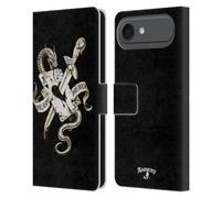 Head Case Designs Custodia a portafoglio in pelle con licenza ufficiale Alchemy Gothic Heart Breaker, compatibile con Apple iPhone 17 Air