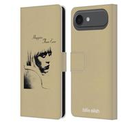 Head Case Designs Custodia a portafoglio in pelle con licenza ufficiale Billie Eilish con immagine dell'album Happier Than Ever compatibile con Apple iPhone 17 Air