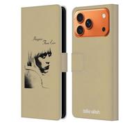 Head Case Designs Custodia a portafoglio in pelle con licenza ufficiale Billie Eilish con immagine dell'album Happier Than Ever compatibile con Apple iPhone 17 Pro Max