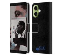 Head Case Designs Custodia a portafoglio in pelle con licenza ufficiale Blue Note Records Dexter Gordon Our Man in Paris Albums compatibile con Apple iPhone 17