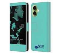 Head Case Designs Custodia a portafoglio in pelle con licenza ufficiale Blue Note Records Freddie Hubbard Open Sesame Albums compatibile con Apple iPhone 17