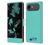 Head Case Designs Custodia a portafoglio in pelle con licenza ufficiale Blue Note Records Freddie Hubbard Open Sesame Albums compatibile con Apple iPhone 17 Air