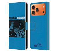Head Case Designs Custodia a portafoglio in pelle con licenza ufficiale Blue Note Records Grant Green Idle Moments Albums compatibile con Apple iPhone 17 Pro Max