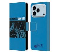 Head Case Designs Custodia a portafoglio in pelle con licenza ufficiale Blue Note Records Grant Green Idle Moments Albums compatibile con Apple iPhone 17 Pro