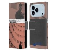 Head Case Designs Custodia a portafoglio in pelle con licenza ufficiale Blue Note Records Larry Young Into Somethin' Albums 2 compatibile con Apple iPhone 17 Pro