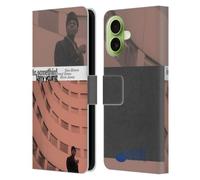 Head Case Designs Custodia a portafoglio in pelle con licenza ufficiale Blue Note Records Larry Young Into Somethin' Albums 2 compatibile con Apple iPhone 17