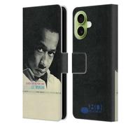 Head Case Designs Custodia a portafoglio in pelle con licenza ufficiale Blue Note Records Lee Morgan New Land Albums 2 compatibile con Apple iPhone 17