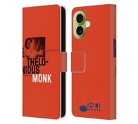 Head Case Designs Custodia a portafoglio in pelle con licenza ufficiale Blue Note Records Thelonious Monk Albums 2 compatibile con Apple iPhone 17