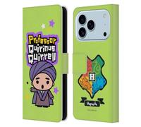 Head Case Designs Custodia a portafoglio in pelle con licenza ufficiale Harry Potter Quirinus Quirrell Doni della Morte XXXIII, compatibile con Apple iPhone 17 Pro