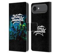 Head Case Designs Custodia a portafoglio in pelle con licenza ufficiale King Diamond Abigail, compatibile con Apple iPhone 17 Air