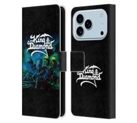 Head Case Designs Custodia a portafoglio in pelle con licenza ufficiale King Diamond Abigail, compatibile con Apple iPhone 17 Pro