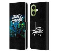 Head Case Designs Custodia a portafoglio in pelle con licenza ufficiale King Diamond Abigail, compatibile con Apple iPhone 17