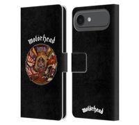Head Case Designs Custodia a portafoglio in pelle con licenza ufficiale Motorhead 1916, compatibile con Apple iPhone 17 Air