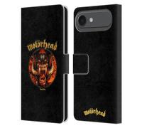 Head Case Designs Custodia a portafoglio in pelle con licenza ufficiale Motorhead Sacrifice, compatibile con Apple iPhone 17 Air