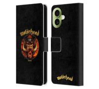 Head Case Designs Custodia a portafoglio in pelle con licenza ufficiale Motorhead Sacrifice, compatibile con Apple iPhone 17