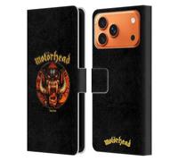 Head Case Designs Custodia a portafoglio in pelle con licenza ufficiale Motorhead Sacrifice, compatibile con Apple iPhone 17 Pro Max