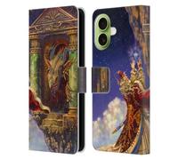 Head Case Designs Custodia a portafoglio in pelle con licenza ufficiale Myles Pinkney Dragon's Eye, compatibile con Apple iPhone 17
