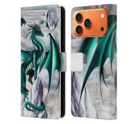 Head Case Designs Custodia a portafoglio in pelle con licenza ufficiale Ruth Thompson Green Dragons 2, compatibile con Apple iPhone 17 Pro Max