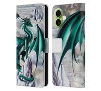 Head Case Designs Custodia a portafoglio in pelle con licenza ufficiale Ruth Thompson Green Dragons 2 compatibile con Apple iPhone 17