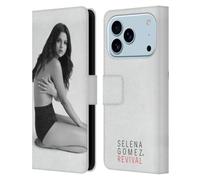 Head Case Designs Custodia a portafoglio in pelle con licenza ufficiale Selena Gomez con cover laterale Art Revival compatibile con Apple iPhone 17 Pro