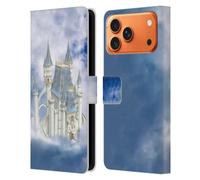 Head Case Designs Custodia a portafoglio in pelle con licenza ufficiale Simone Gatterwe Castelli e palazzi delle fate compatibile con Apple iPhone 17 Pro Max