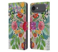 Head Case Designs Custodia a portafoglio in pelle con licenza ufficiale Suzanne Allard Hope Blooms Floral Graphics compatibile con Apple iPhone 17 Air