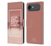 Head Case Designs Custodia a portafoglio in pelle con licenza ufficiale The 1975 I Like It When You Sleep Songs compatibile con Apple iPhone 17 Air