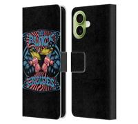 Head Case Designs Custodia a portafoglio in pelle con licenza ufficiale The Black Crowes Boxing Graphics compatibile con Apple iPhone 17