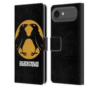 Head Case Designs Custodia a portafoglio in pelle con licenza ufficiale The Black Crowes Circle Graphics compatibile con Apple iPhone 17 Air