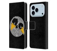 Head Case Designs Custodia a portafoglio in pelle con licenza ufficiale The Black Crowes, compatibile con Apple iPhone 17 Pro
