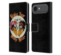 Head Case Designs Custodia a portafoglio in pelle con licenza ufficiale The Black Crowes Shake Your Money Maker, compatibile con Apple iPhone 17 Air