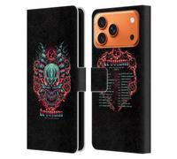 Head Case Designs Custodia a portafoglio in pelle con licenza ufficiale Trivium What The Dead Men Say Graphics compatibile con Apple iPhone 17 Pro Max