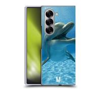 Head Case Designs Delfino Animali Selvatici Custodia Cover Dura per Parte Posteriore Compatibile con Samsung Galaxy Z Fold6