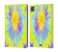 Head Case Designs Di Corsa Tie Dye S2 Custodia Portafoglio in Pelle Compatibile con Apple iPad PRO 11 M4 2024