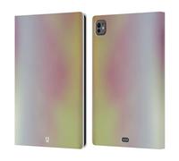 Head Case Designs Dolce Acquarelli Custodia Portafoglio in Pelle Compatibile con Apple iPad PRO 11 M4 2024