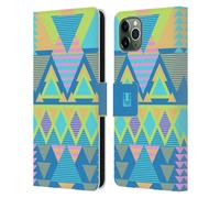 HEAD CASE DESIGNS DOLCEZZE TRIBALI CUSTODIA COVER A PORTAFOGLIO PER APPLE iPHONE