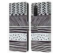 HEAD CASE DESIGNS DOODLE B&N CUSTODIA COVER A PORTAFOGLIO PER SAMSUNG TELEFONI 1