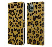 HEAD CASE DESIGNS DORATO CUSTODIA COVER A PORTAFOGLIO PER APPLE iPHONE TELEFONI