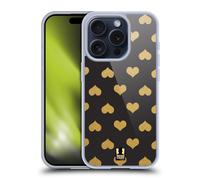 HEAD CASE DESIGNS DORATO CUSTODIA COVER MORBIDA IN GEL PER APPLE iPHONE TELEFONI
