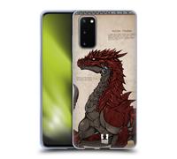 HEAD CASE DESIGNS DRAGHI CUSTODIA COVER MORBIDA IN GEL PER SAMSUNG TELEFONI 1