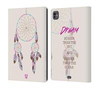 Head Case Designs Dream Higher Acchiappasogni Custodia Portafoglio in Pelle Compatibile con Apple iPad PRO 11 M4 2024