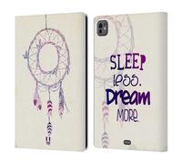 Head Case Designs Dream More Acchiappasogni Custodia Portafoglio in Pelle Compatibile con Apple iPad PRO 11 M4 2024