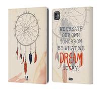 Head Case Designs Dream Today Acchiappasogni Custodia Portafoglio in Pelle Compatibile con Apple iPad PRO 11 M4 2024