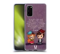 HEAD CASE DESIGNS EMO LOVE CUSTODIA COVER MORBIDA IN GEL PER SAMSUNG TELEFONI 1
