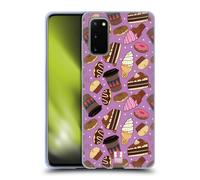 HEAD CASE DESIGNS FAST FOOD CUSTODIA COVER MORBIDA IN GEL PER SAMSUNG TELEFONI 1